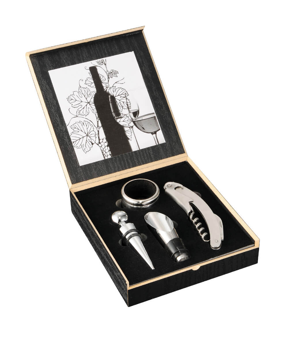 Set para Vino Belgio de 4 piezas Set para Vino Belgio de 4 piezas