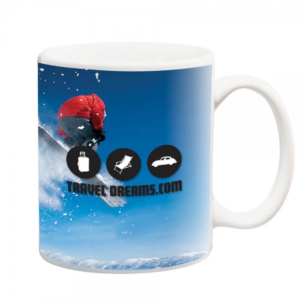 Taza de Cerámica blanca sublimación